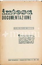  Documento politico-programmatico del gruppo politico Intesa, gennaio-febbraio 1968.